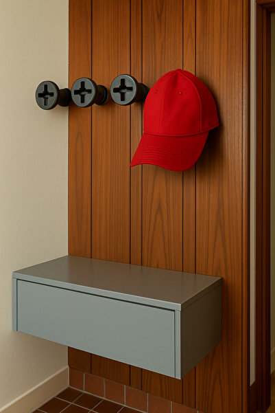 HARGE Hg Decorative Screw Hanger Modern Young Room Doorway Entrance Practical Home Supplies 10 X 8 cm