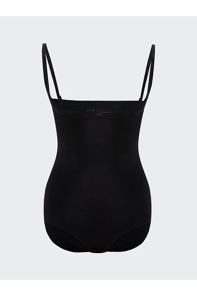 LC Waikiki Women's Bodysuit Corset with Straight Straps