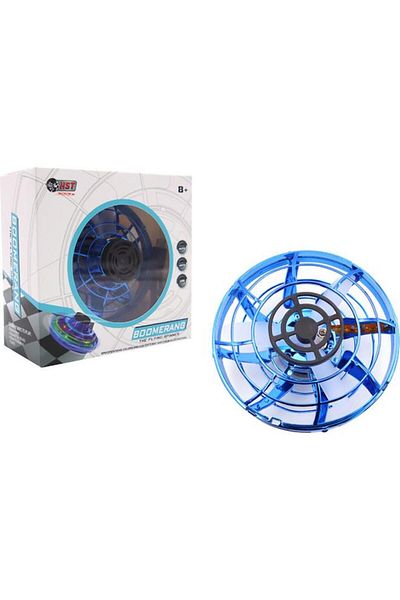 Generic HST Smooth Bearings Ergonomic Design High-Speed Boomerang Finger Spinner Blue TSM-F002-2-B