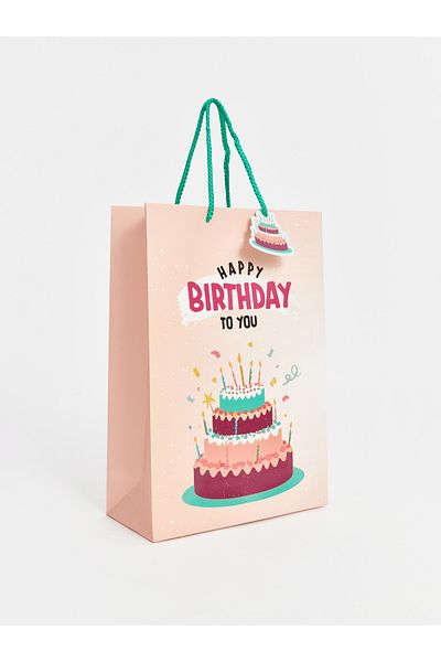 LC Waikiki Printed Cardboard Bag