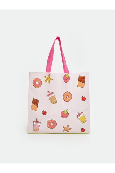 LC Waikiki Printed Women's Shopping Bag
