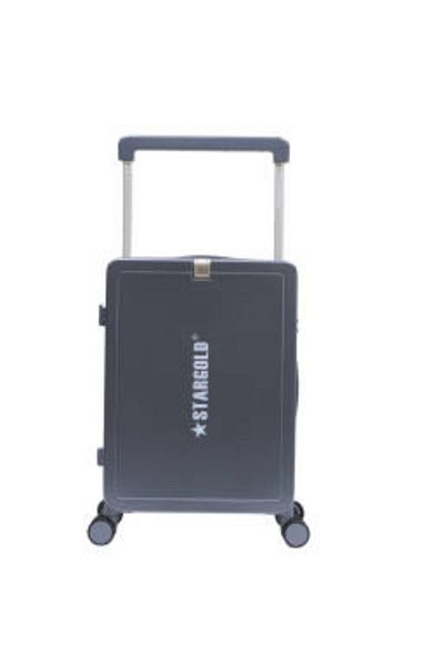 Generic STARGOLD 20-Inch ABS HardSide Travel Luggage with TSA Lock & Spinner Wheels, SG-T71 Grey