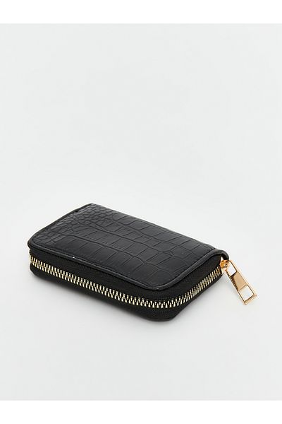 LC Waikiki Leather Look Crocodile Patterned Women's Wallet