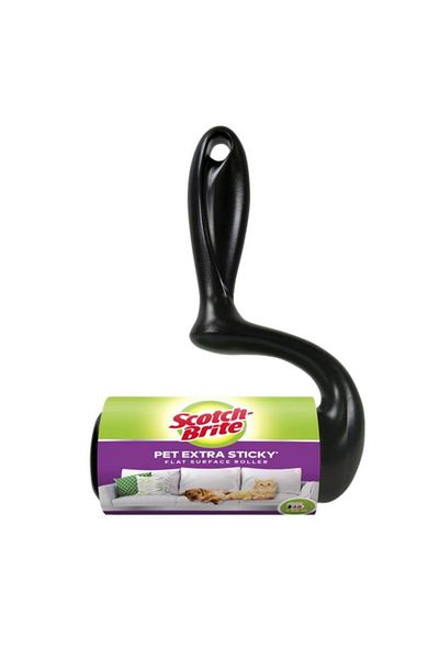 Generic Scotch Brite 48-Sheets Pet Extra Sticky Lint Roller for Flat SurfWhite UU011319025