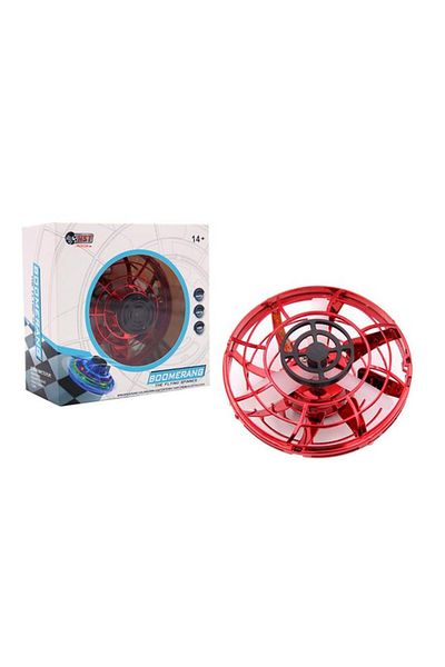 Generic HST Smooth Bearings Ergonomic Design High-Speed Boomerang Finger Spinner Red TSM-F002-2-R