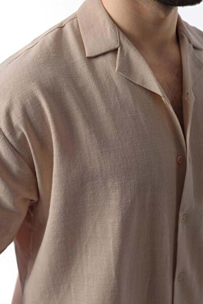 Madmext Mink over Fit Men's Shirt Suit E7303