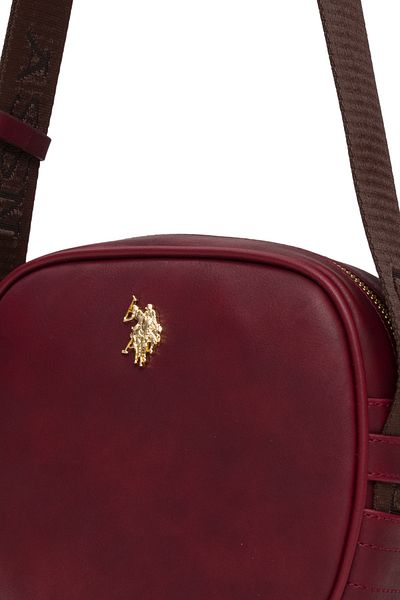 U.S. Polo Assn. Claret Red Women's Messenger Bag Us25627