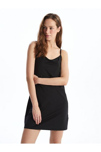 LC Waikiki U-Neck Straight Strap Women's Petticoat