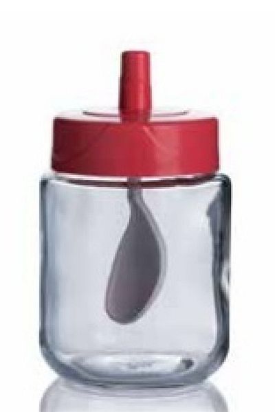 Rasanet 210Cc. Chubby Salt Shaker with Spoon Royaleks-82176