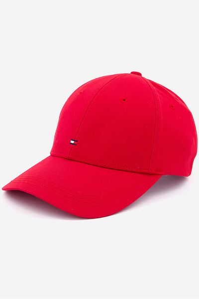 Tommy Hilfiger Men Classic Baseball Cap, Red