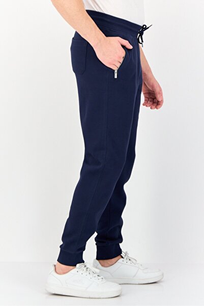 CELIO Men Regular Fit Solid Jogger Pants, Navy