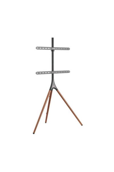 Generic STARGOLD Studio TV Floor Stand, Adjustable Tripod, Modern Wooden Design for Home, Office, Studio,