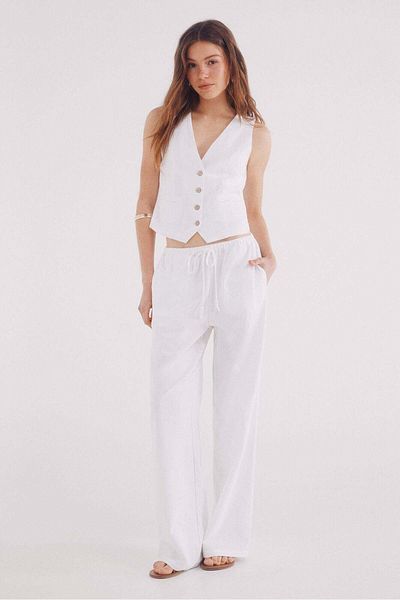 Springfield Wide linen pants