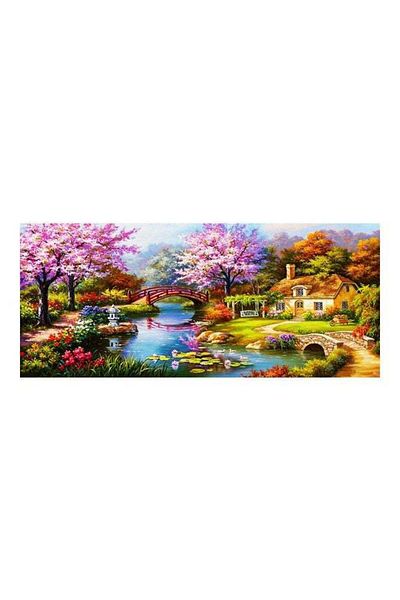 Generic NAIYUE Pack Of 5 DIY 5D Diamond Scenery Pattern Painting Kit Multicolour