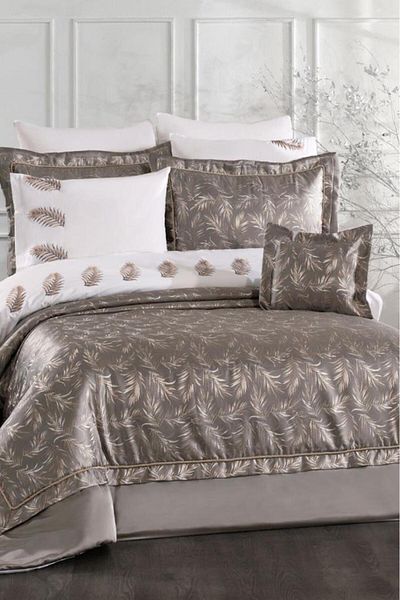 Çeyiz Diyarı Savana 10 Piece Dowry Set Chestnut