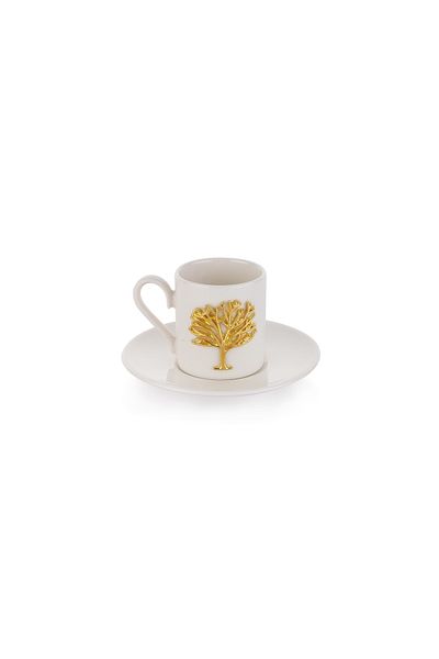 Schafer Zyra 4-Person Coffee Cup Set 8 Pieces - with Tree