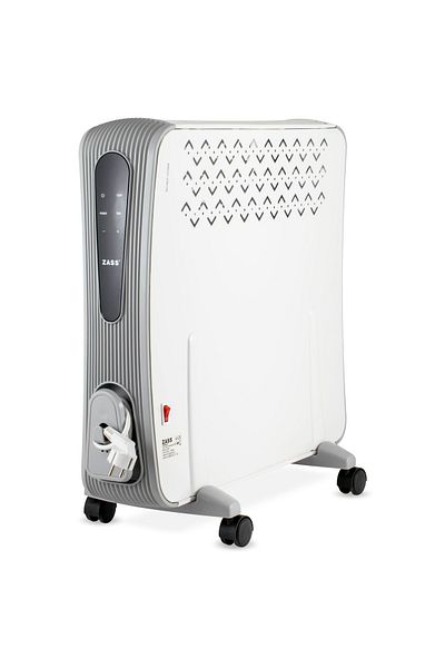 Zass Radiator electric cu convecție Zass ZCR 02, putere 2000W, 3 viteze, panou digital LED, telecomandă, temporizator