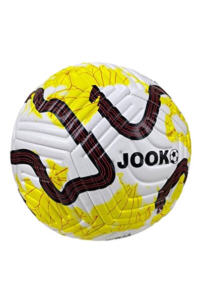 İncim كرة قدم بيضاء صفراء مقاس 5