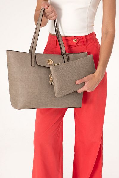 U.S. Polo Assn. Women's Mink Makeup Bag Handbag 50311453-Vr052