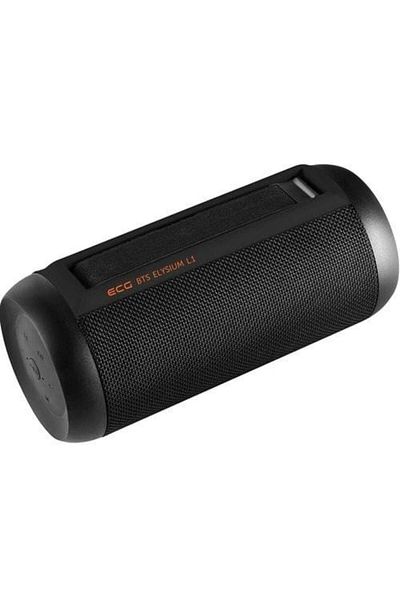 ECG Portable Bluetooth speaker ECG BTS L1 Black ELYSIUM, 2 x 10 W, IPX6