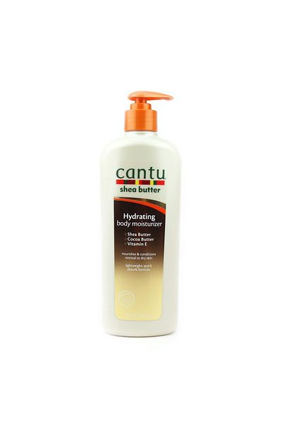 Cantu Hydrating Body Moisturizer 16oz – Nourishes & Softens Dry Skin with Shea Butter & Natural Oils