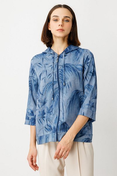 ON Jachetă cu glugă cu model