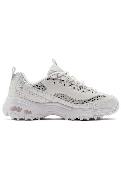 SKECHERS D'Lites Wildcats Memory Foam Γυναικεία Αθλητικά Παπούτσια Memory Sole Γυναικεία καθημερινή κρέμα αθλητικών παπουτσιών
