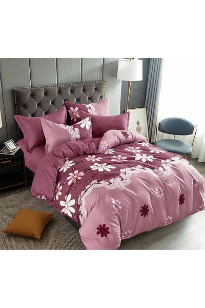 CHIRASO CHIRASO Bedding Set, FINET, 6 Pieces, Bed Sheet 245x250, Quilt 200x230, 4 Pillowcases