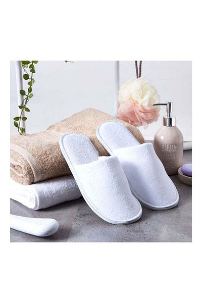 Generic نعال حمام أوستن بيضاء 11 × 28 سم