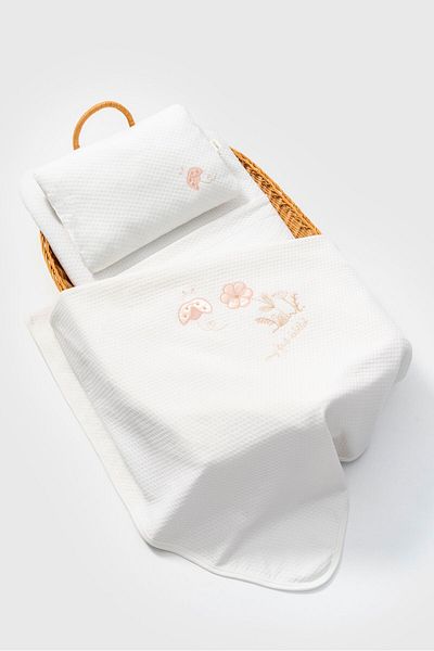 Bebitof Cute Ladybug Patterned 0-24 Months 3 Piece Diaper Changing Set