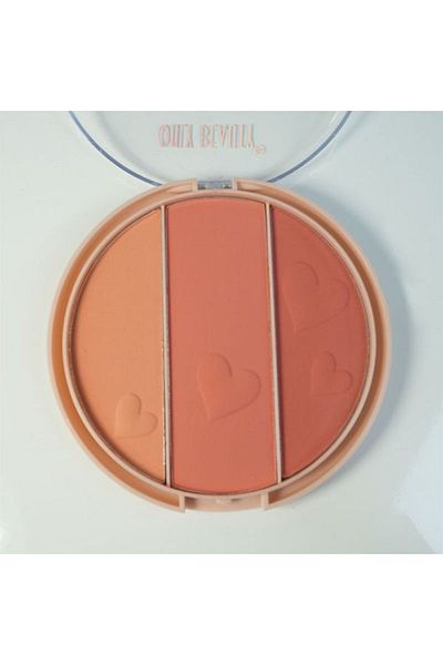 Genrics Only Beauty Blush 3-Color Makeup Set for Flawless Beauty (01)