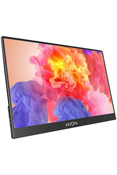 Arzopa Monitor portabil LED IPS Arzopa A1M 17.3", Full HD (1920x1080), 60Hz, Mini HDMI, USB-C, Negru