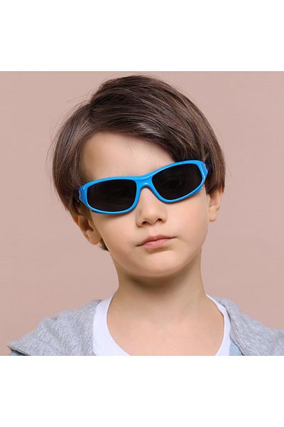 SKYDDAR INNOVATION Ochelari de soare pentru copii 3-8 ani, protecție UV, polarizați, Skyddar Kido 816 - alb portocaliu