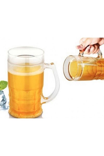 OEM Beer Mug for Freezer with Cooling Liquid