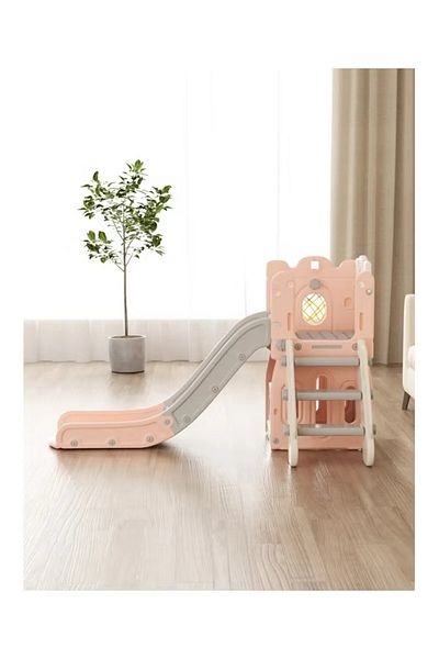 FULLJOY L-shaped tower slide, single slide 145 + ball frame (unsealed)