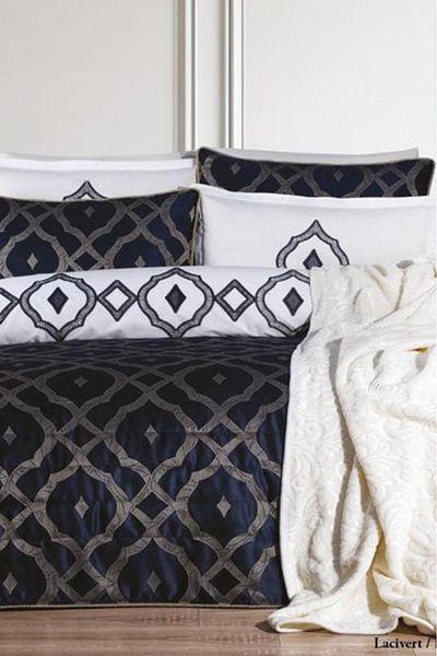 Çeyiz Diyarı Dowry Land Greenhouse 10 Piece Dowry Set Navy Blue