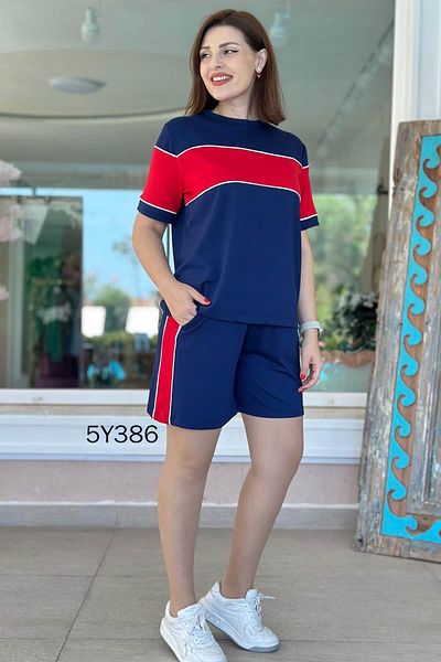 İnce Topuk Modal Suit with Shorts 5Y386