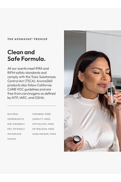 Aroma360 زيت معطر جو سموث أوبيريتور - زهر الليلك، خشب الصندل، والباتشولي - 200 مل، 6.7 أونصة سائلة