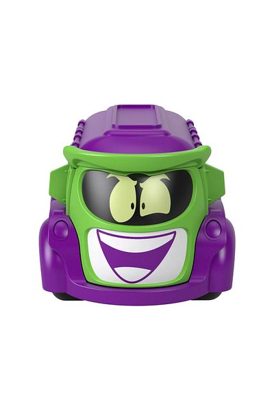 FISHER PRICE BATWHEELS METAL CAR PRANK JOKER'S VAN 1:55