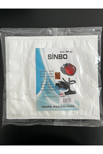 MAPABEK 15 كيس غبار صناعي للمكنسة الكهربائية سينبو