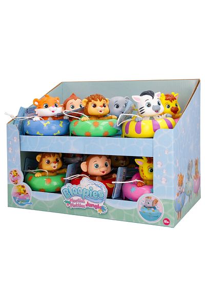 Bloopies - Jungle animal Floaties bath toy, various models