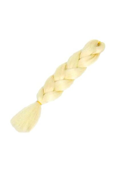 WNY Synthetic Colored Hair Extensions for Braiding Ombre Light Blonde 105g 63cm