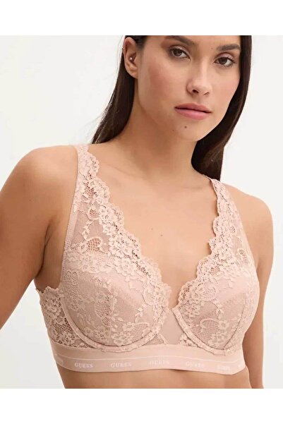 Guess Jane Padded Logo Yazı Detaylı Sütyen