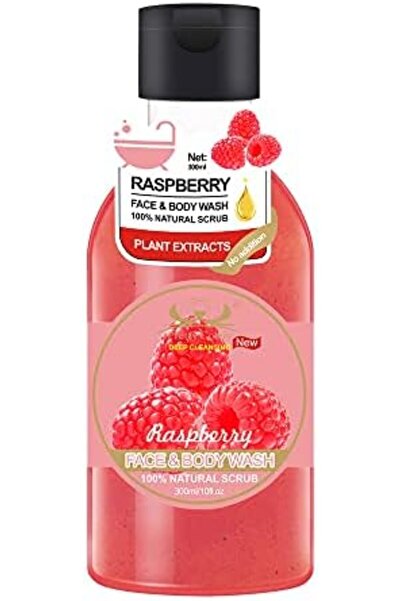 xyl غسول طبيعي عميق للوجه والجسم بخلاصة التوت الأحمر، 300 مل - ينعش وينظف وين...