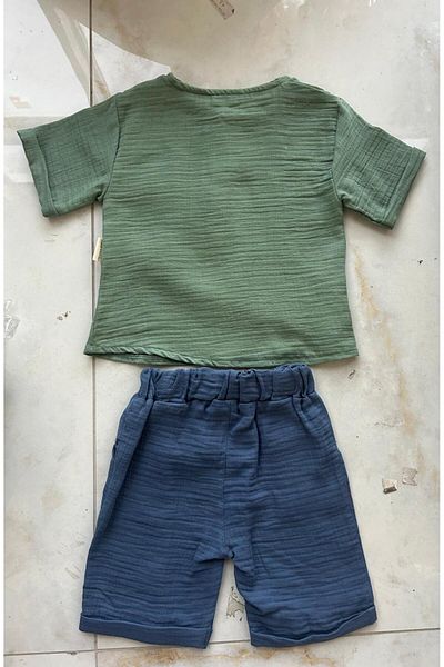 Zelhankids Boy's Muslin Set