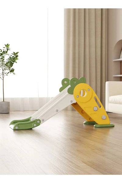 FULLJOY Foldable carrot slide with mounting base 133X49X65 cm
