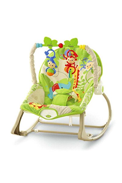 Primo Plus Infant to Toddler Recliner Portable Foldable Vibrational Rocker for Baby