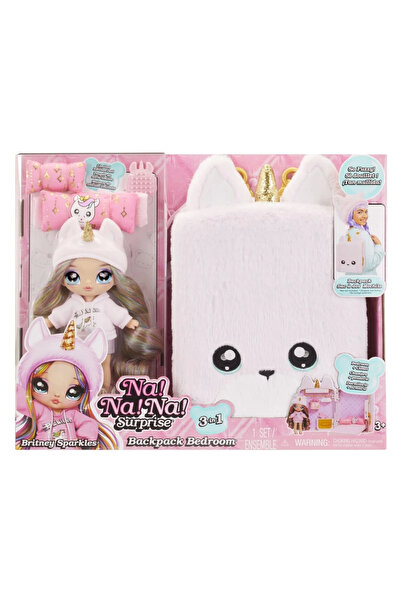 TOYFEST Na! Na! Na! Surprise 3 in 1 Large Backpack Set - Britney Sparkles
