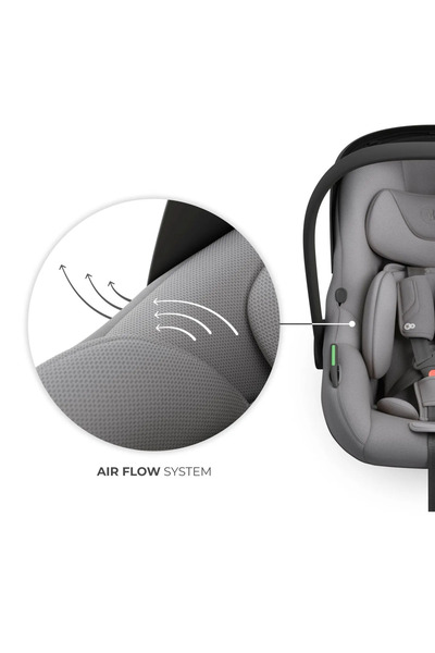 Kinderkraft KINDERKRAFT I-LITE CAR SEAT WITH ENDURA SAFE FX BASE GREY