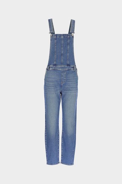 CROSS JEANS Blue Slim Fit Strap Jean Salopet C 4535-054